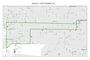 ACRTA Route 1 – West Market Street